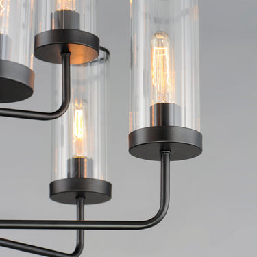 Maxim Lighting Crosby 9-Light Chandelier Black