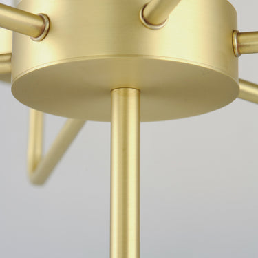 Maxim Lighting Crosby 9-Light Chandelier Satin Brass