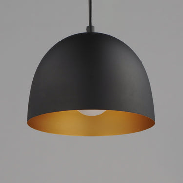 Maxim Lighting Tova 9" Pendant Black/Gold