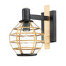 Maxim Lighting Heirloom Outdoor Wall Black/Burnished Brass