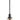 Maxim Lighting Adorn Mini Pendant Black/Burnished Brass