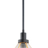 Maxim Lighting Adorn Mini Pendant Black/Burnished Brass