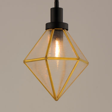 Maxim Lighting Adorn Mini Pendant Black/Burnished Brass