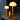 Humble Bug Rechargeable Smart Lamp – Gold with Frosted Shade