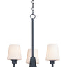 Maxim Lighting Shelter 3-Light Chandelier Black