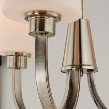 Maxim Lighting Shelter 3-Light Chandelier Satin Nickel