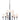 Maxim Lighting Shelter 9-Light Chandelier Black