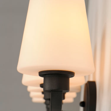 Maxim Lighting Shelter 5-Light Bath Vanity Black