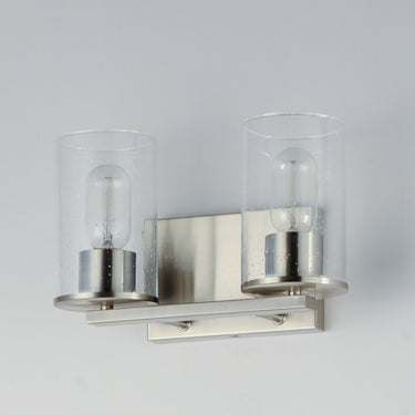 Maxim Lighting Sleek 2-Light Bath Vanity Satin Nickel