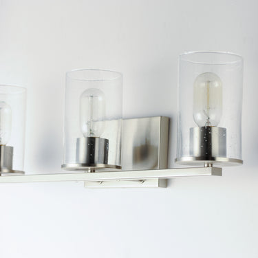 Maxim Lighting Sleek 3-Light Bath Vanity Satin Nickel