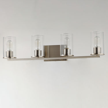 Maxim Lighting Sleek 4-Light Bath Vanity Satin Nickel