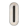 Visual Comfort Wyllis 12in bronze alabaster LED wall sconce for modern interiors. 