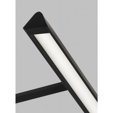 Photo of Sean Lavin Dessau 12 inch picture light in black, high CRI LED art accent.
