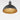 Maxim Lighting Dawn 12.5" Pendant Antique Brass/Black