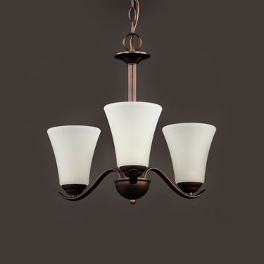 Maxim Lighting Vital 3-Light Chandelier Oil Rubbed Bronze