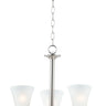 Maxim Lighting Vital 3-Light Chandelier Satin Nickel