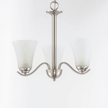 Maxim Lighting Vital 3-Light Chandelier Satin Nickel