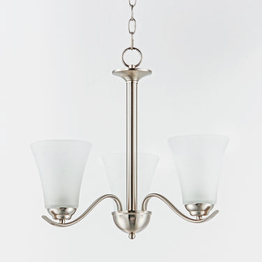 Maxim Lighting Vital 3-Light Chandelier Satin Nickel