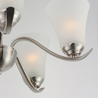 Maxim Lighting Vital 5-Light Chandelier Satin Nickel