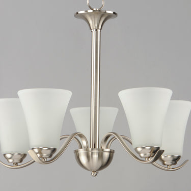 Maxim Lighting Vital 5-Light Chandelier Satin Nickel