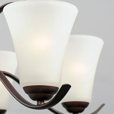 Maxim Lighting Vital 9-Light Chandelier Oil Rubbed Bronze