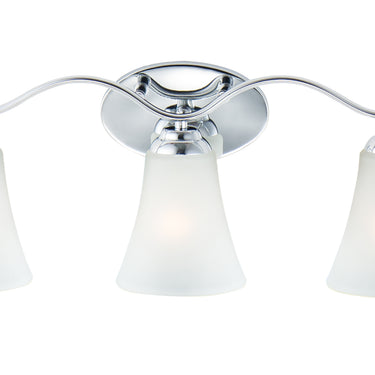 Maxim Lighting Vital 3-Light Bath Vanity Polished Chrome