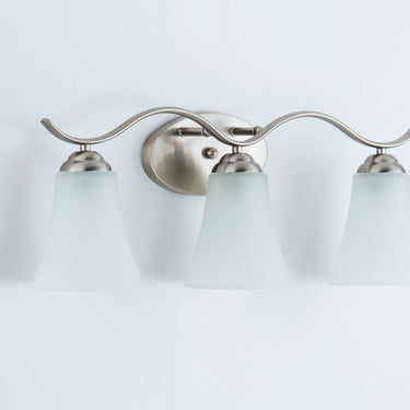 Maxim Lighting Vital 3-Light Bath Vanity Satin Nickel