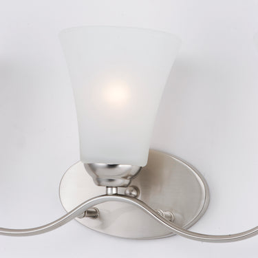 Maxim Lighting Vital 3-Light Bath Vanity Satin Nickel