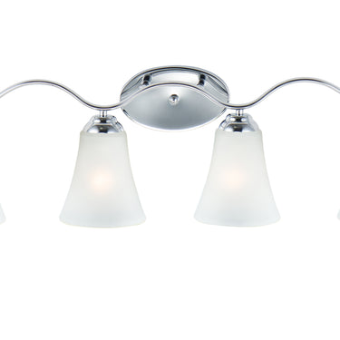 Maxim Lighting Vital 4-Light Bath Vanity Polished Chrome