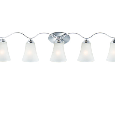 Maxim Lighting Vital 5-Light Bath Vanity Polished Chrome