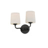 Maxim Lighting Bristol 2-Light Sconce Black