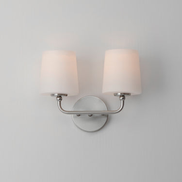 Maxim Lighting Bristol 2-Light Sconce Satin Nickel