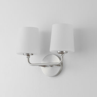 Maxim Lighting Bristol 2-Light Sconce Satin Nickel