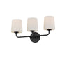 Maxim Lighting Bristol 3-Light Bath Vanity Black