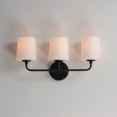 Maxim Lighting Bristol 3-Light Bath Vanity Black