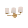 Maxim Lighting Bristol 3-Light Bath Vanity Satin Brass