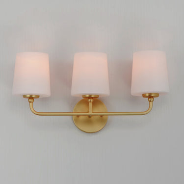 Maxim Lighting Bristol 3-Light Bath Vanity Satin Brass