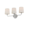 Maxim Lighting Bristol 3-Light Bath Vanity Satin Nickel