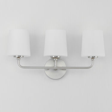 Maxim Lighting Bristol 3-Light Bath Vanity Satin Nickel