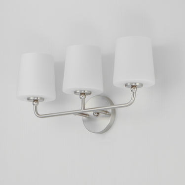 Maxim Lighting Bristol 3-Light Bath Vanity Satin Nickel