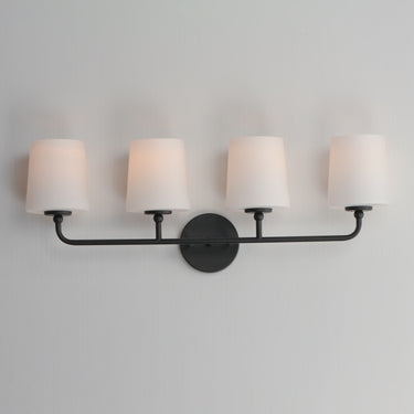 Maxim Lighting Bristol 4-Light Bath Vanity Black