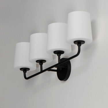 Maxim Lighting Bristol 4-Light Bath Vanity Black