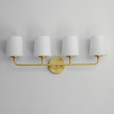 Maxim Lighting Bristol 4-Light Bath Vanity Satin Brass