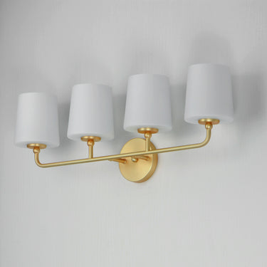 Maxim Lighting Bristol 4-Light Bath Vanity Satin Brass