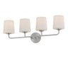 Maxim Lighting Bristol 4-Light Bath Vanity Satin Nickel