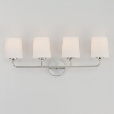 Maxim Lighting Bristol 4-Light Bath Vanity Satin Nickel