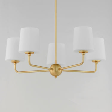 Maxim Lighting Bristol 5-Light Chandelier Satin Brass