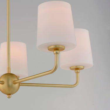 Maxim Lighting Bristol 5-Light Chandelier Satin Brass