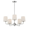 Maxim Lighting Bristol 5-Light Chandelier Satin Nickel