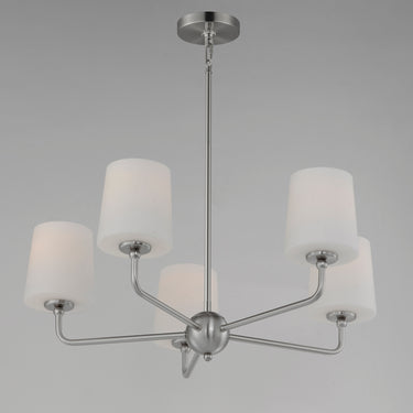 Maxim Lighting Bristol 5-Light Chandelier Satin Nickel